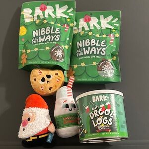Bark Nibble All the Ways Treats and Plush Toys Set